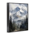 thumbnail image 2 of Stupell Industries Traditional Snow & Mist Alpines Black Framed Giclee Art, 11 x 14, by Franklyn Gregory, 2 of 8