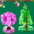 thumbnail image 2 of ZheElen Small Gift Colorful Magic Primary School Student Science Experiment Crystal Growth Tree Paper Tree Blooms, 2 of 7