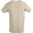 thumbnail image 4 of Gildan Mens Ultra Cotton T-Shirt, XL, Sand (Pack of 3) 3 Sand, 4 of 6