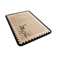 thumbnail image 2 of Tuvgenk Bathroom Mats Water Absorbing Fancy Bathroom Rugs Scalloped Nonslip 16 X 24 in, 2 of 8