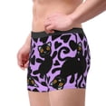 thumbnail image 2 of Fotbe Cartoon Black Cats Men’s Total Support Pouch Boxer Briefs, X-Temp Cooling, Moisture-Wicking Underwear, Regular, Long-leg and Trunk-XX-Large, 2 of 6