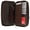 Brown, variant on Marshal Genuine Leather Double Zipper Clutch Checkbook Wallet for Women #4575CF