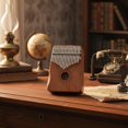 thumbnail image 6 of 1pcs Music instrument Thumb Piano 17 Keys Mahogany Wood Finger Piano Combinations For Kids Finger Mbira Portable Gifts Piano, 6 of 10
