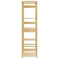 thumbnail image 4 of vidaXL Clothes Rack with Shelves 39.4"x19.7"x72.6" Bamboo, 4 of 7