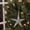 Silver, variant on Konghyp Christmas Iron Starfish Ornament, Holiday Decorations, Window Pendant, Tree Topper, Marine Style Décor, Rust-Proof, Glitter Effect