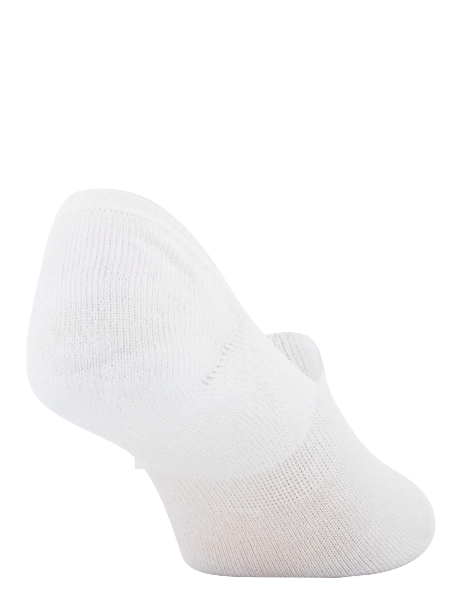 Peds Women's Cushion Heel High Cut Liner Socks, Shoe Sizes 5-10 and 8-12, 6 Pairs