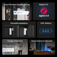 thumbnail image 2 of SONOFF SenseGuard DW Gen2 Sensor Zigbee para puerta y ventana, paquete de 4, 2 of 8