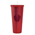thumbnail image 1 of Cute Cup With Straw, 24oz Insulated Double Wall Cold Cup With Lid And Straw, Movie Surrounding Accompanying Cup, Diamond Mug, 1 of 8