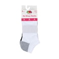 thumbnail image 6 of Fruit of the Loom Womens Value No-Show Socks, 3 Pack,Sock Sizes 4-10, 6 of 7