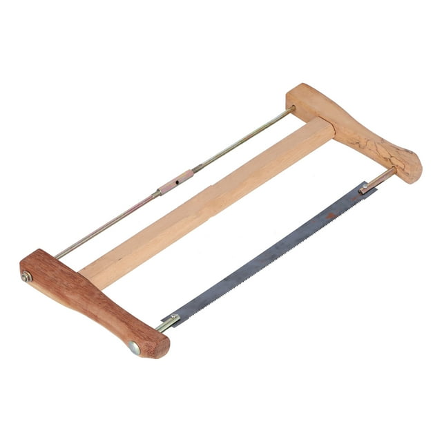 Sierra de Marco de Madera de Teca Con Diseño de Diamante, Hoja de Acero Al Manganeso, Engrosado, Herramient de Corte de Madera, Para Carpinero, Carpinero de Bricolajejeje