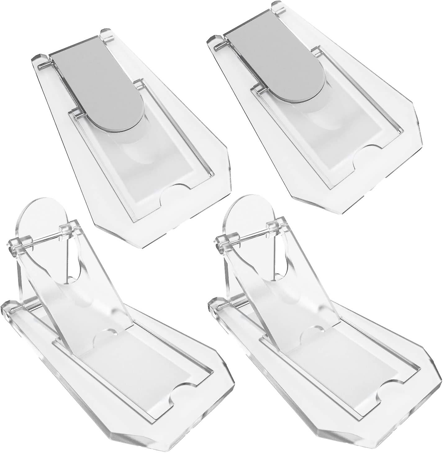 Kavelle Home INC Sliding Glass Door Child Locks 4 Pack Clear Child
