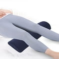thumbnail image 3 of Under Leg Pillow for Sleeping Foot Rest Pillow with Soft Filling Removable Cover for Work Relaxation Comfort, 3 of 7