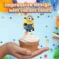 thumbnail image 4 of 24x MINI Cupcake Toppers – Strong Picks Happy Birthday Décor, Cupcake Decorations for Kids Birthdays, 4 of 4