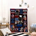 thumbnail image 6 of Veterans Day Gifts Blanket Throw,Ameican Blanket,Veteran Gifts for Men,Proud Patriotic Veterans Gifts Sofa Couch Beds Ameican Patriotic Decor Christmas 50" x 60", 6 of 6