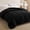 Black-Full, variant on White Queen Size All Season Quilted Down Alternative Bed Comforter