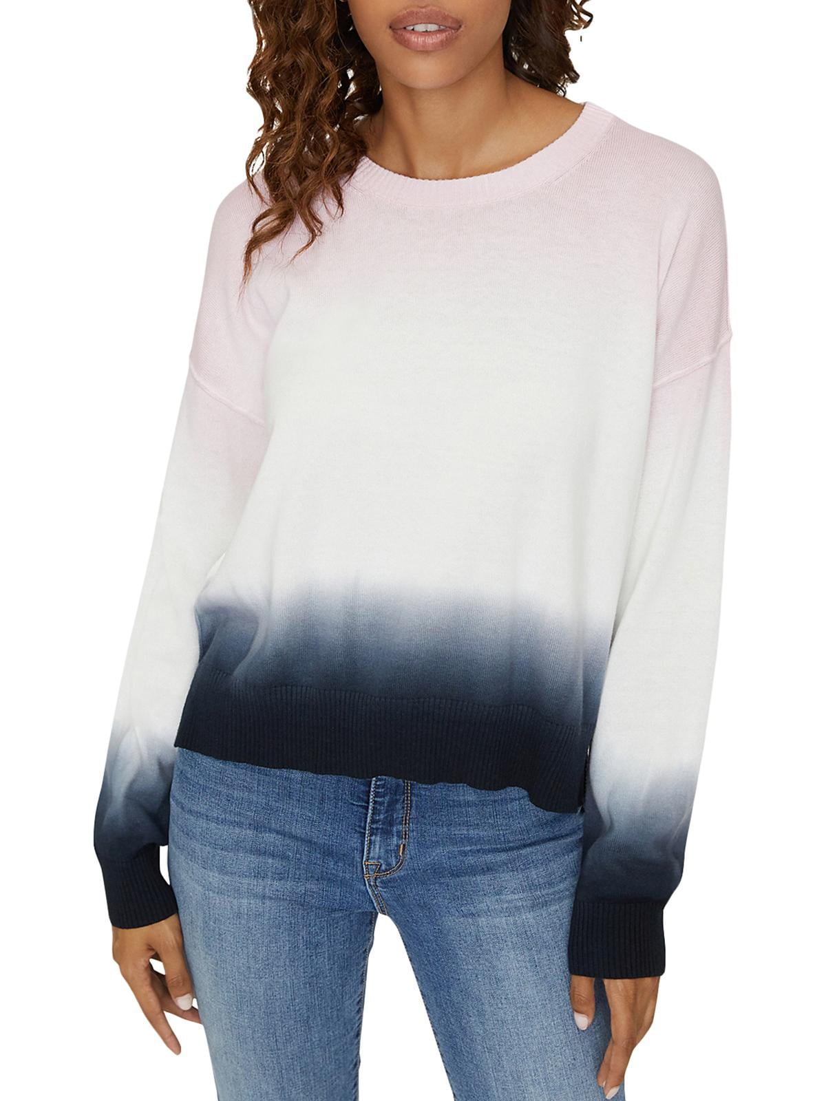 Sanctuary Womens Sunsetter Ombre Pullover Shirt Crewneck Sweater Top BHFO 0741 