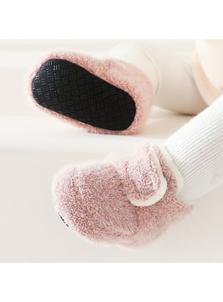 Simply Kids Toddler Socks with Grippers - Non Slip Baby Socks 6-12 12-24 Months 2T-3T Anti Slip Ankle Sock 0.5-1 Years