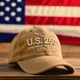 thumbnail image 2 of United States 250th Anniversary Hat, USA Baseball Cap 1776-2026 American Eagles Hat Patriotic Embroidered Hats for Men Women, 2 of 3