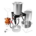 thumbnail image 1 of Gas One Friteuse à Dinde au Propane, Brûleur, Trousse Complète - Frire et Faire Bouillir la Dinde - avec Régulateur de Propane à Haute Pression et Tuyau, Noir, 1 of 4