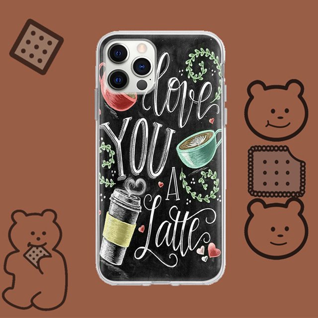 53JOT Coffee Time Diseño Gráfico Funda Transparente Suave Compatible Con Tecno Camon 18 18T 18P Premier Anti-Caída Absorción De Golpes Cubierta