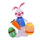 thumbnail image 4 of Adorno inflable de de Pascua con cuerdas resistentes al viento, ideal para decorar jardín exterior y césped., 4 of 9