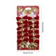 thumbnail image 3 of Lazo de decoración para fiesta de hotel, día de Navidad, lazo brillante, decoración para árbol de Navidad, accesorios de decoración navideña, mini lazo de polvo dorado, 3 of 6
