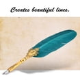 thumbnail image 3 of Rdeghly Gift Box, Luxury Fountain Pen,Retro Classical Fountain Pen Old European Style Feather Dip Writing Pen Ink Bottle Set Gift Box, 3 of 8