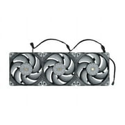 Phanteks T30-120 fan, premium high-performance fan, PWM, Black/Grey