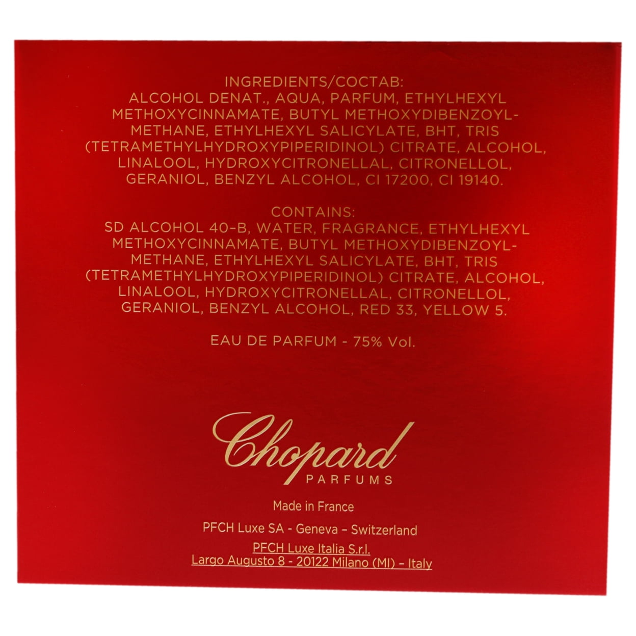 Chopard Casmir Eau de Parfum Spray, Perfume for Women, 3.4 oz