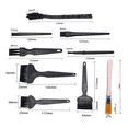 thumbnail image 4 of Kit De Cepillos Antiestáticos Limpieza Teclado+ Malubero Malu1111, 4 of 4