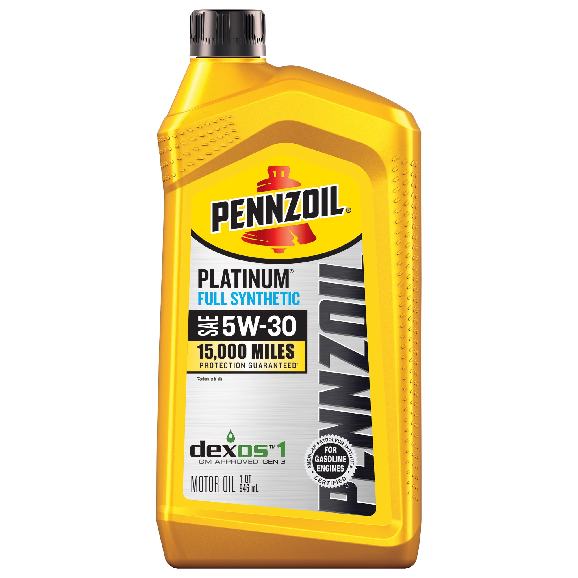 Pennzoil Platinum Full Synthetic 0W-20 Motor Oil, 1-Quart