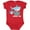 Red, variant on Inktastic My Great Aunt Loves Me with Cute Sharks Boys or Girls Baby Bodysuit