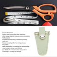 thumbnail image 2 of Sewing Scissors Sheath Protective PU Leather Scissors Cover Protector Embroidery Scissors Sheath for Embroidery Sewing Quilting Wasabi Green, 2 of 3