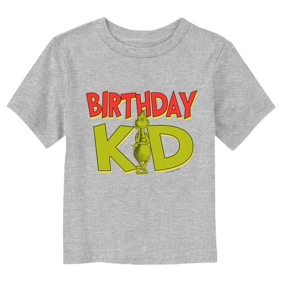 Toddler's Dr. Seuss Birthday Kid Grinch  Graphic T-Shirt