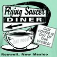thumbnail image 3 of CafePress - Flying Saucer Diner Dark T Shirt - Men's Classic Graphic Cotton T-Shirt, 3 of 4