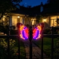 thumbnail image 5 of Solar Lights, Solar Butterfly Garden Lights, Color Changing LED Exterior Wall Light, Solar Powered Outdoor Decoration for Yard Patio, Automatic Dusk to Dawn Landscape Light, 5 of 8