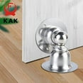 thumbnail image 3 of Stainless Steel Magnetic Door Stopper Sticker Toilet Glass Hidden Door Holders Catch Floor Nail-Free Doorstop Door Hardware, 3 of 8