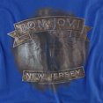 thumbnail image 2 of Bon Jovi New Jersey Women's T Shirt, Royal, Large, 2 of 6