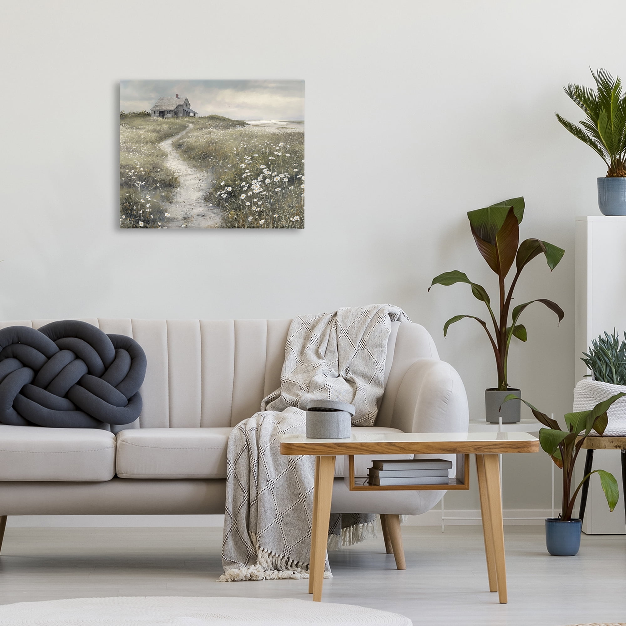 Stupell Industries Pathway To Coastal Cottage Canvas Wall Art, design by Imagine It Images