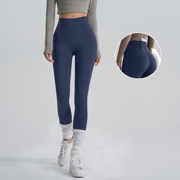 LEKWK Yoga Pants Women High Waisted Tummy Control Workout Pants Stretchy Soft Gym Pants Running Athletic Fitness Pilates Sporty Active Gear