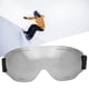 thumbnail image 5 of Gafas de esquí antivaho y antiviento para hombre y mujer, para exteriores, para adultos, para esquí, nieve y snowboard (plateadas), 5 of 11