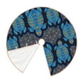 thumbnail image 3 of Bingfone Christmas Tree Skirt Mat Christmas Decoration Interior -Turtle, 3 of 8