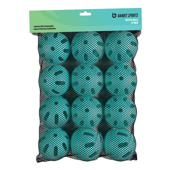 Pelotas de entrenamiento de béisbol Bandit Sports, paquete de 12, duraderas