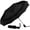 Black, variant on Repel Travel Umbrella Compact Rain & UV Protection, Windproof up to 85 MPH