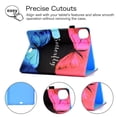 thumbnail image 5 of iPad Pro 11 Case (2020 Released, 2nd Generation), Allytech PU Leather Slim Fit Drop Protection Auto Sleep Wake Kickstand Folio Cards Holder Wallet Case Cover for Apple iPad Pro 11 2020,Butterfly, 5 of 6