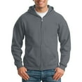 thumbnail image 2 of Men's Hoodies & Sweatshirts Zip Up Hoodie Full Zip Long Sleeve Pullover Sweatshirt with Pocket for Everyday Wear, 2 of 3