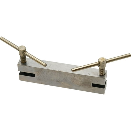 Double Punch - DOUBLE TWO HOLE PUNCH PLATE Metalwork Steel Jewelers Tool 5” x 1-1/2” x 1”