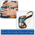 thumbnail image 3 of Bowling Soft Comfortable Furry Printed Armrest Accessory Car Armrest Pad 12.5x8.2 Inch, 3 of 6