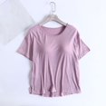 thumbnail image 4 of RMGVDSD Women's Tee Shirts Plus Size Women's Home Clothes Tops Loose Casual Short Sleeved T Shirt Summer Tops Blouses, 4 of 4