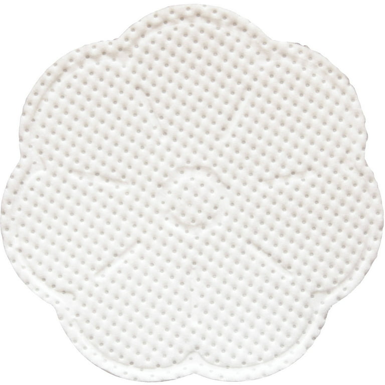 NuAngel Cotton Washable Reuseable Nursing Pads, Beige, 4 Count 